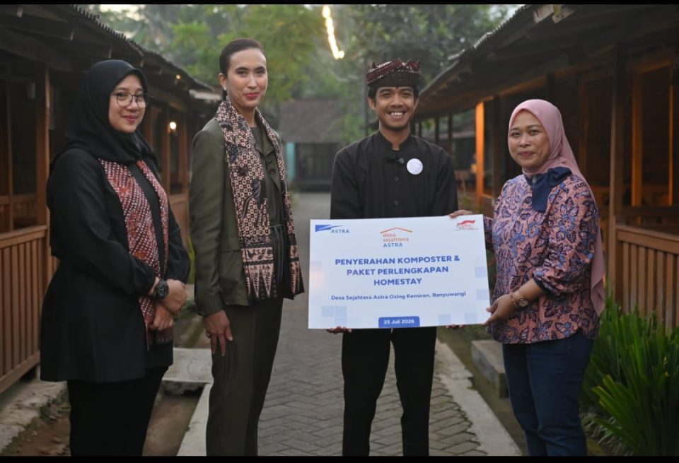 Menpar Apresiasi Astra Bina Kemiren Jadi Desa Sejahtera
